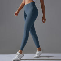 Leggings de yoga Masters, pantalones de cintura alta para correr, ciclismo, deportes, gimnasio, a prueba de sentadillas, control de barriga, adelgazamiento de glúteos - details 5