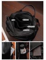 Mochila De piel auténtica para mujer, bolso de viaje de alta calidad, informal, de hombro, 2023 - details 11