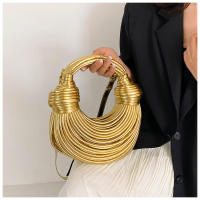 Nuevo Bolso de mano tejido a mano para pan y fideos, con cable eléctrico, para hombro, - details 23