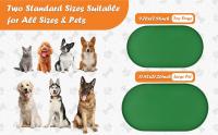 Alfombrilla impermeable para cuenco de comida para perros, silicona, antideslizante, alfombrilla para mascotas para perros y gatos - details 1