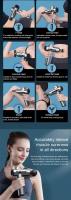 Pistola de Masaje Muscular, Eléctrica Masajeador de Músculos, 8 Cabezales de Masaje, Pantalla LCD Táctil, para Espalda y Todo el Cuerpo Relajación de Masaje Muscular - details 1