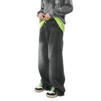 Hop Fit Hip Style Jeans para hombres, Jeans de pierna ancha, Pantalones de mezclilla sueltos para hombres, , - details 0