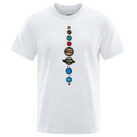 Camiseta de Nine Planets para hombre, camisa de marca de manga corta con cuello redondo, de planetas, color Vintage - details 12