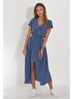 Vestido Floral Elegante con Escote en V Estampado Moderno, Transpirable, Perfecto para Trabajo y Ocasiones Casuales - details 24