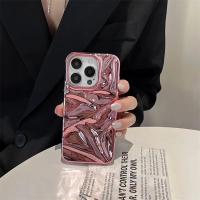 Funda de Teléfono de Electroplastico de Color Sólido Cubierta Protectora Completa para Iphone 15 11 - details 3
