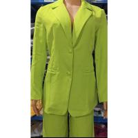 Elegante Conjunto de Blazer para Mujer Moda de Otoño con Cuello en Capucha y Diseño de Bolsillo - details 6