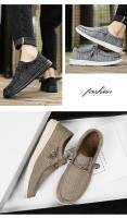 Los hombres viejos zapatos de tela de Beijing pedal plataforma de los hombres mocasines. - details 1