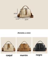 Bolso de mano Bolso de mensajero para mujer Bolso de hombro simple y versátil Textura premium de múltiples capas - details 1