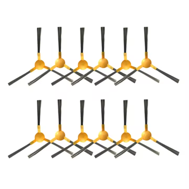 Cepillo lateral para Robot aspirador, accesorio para Ikhos Create NetBot S15 Neatsvor X500 X600 Tesvor X500 Pro, 12 piezas - 1