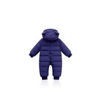 Bebé Niño Niña Nueva Invierno monos De Velours Grueso Caliente Con Capucha Traje De Piel De Avestruz Ropa Infante Rompepiés - details 2