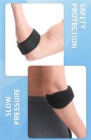 Almohadillas protectoras de codo de tenis ajustables, correa de golfista profesional, síndrome de dolor Lateral, epicondilitis, nuevo, 1 unidad - details 8
