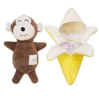 Alivia el aburrimiento, juguetes de peluche para perros, entretenimiento personal, juguete chirriante para perros resistente a mordeduras, zanahoria desmontable, conejo, juguete para ocultar comida para mascotas - details 5