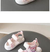 Sandalias de Playa Iluminadas de Verano para Bebé Niña, Zapatos Antideslizantes de Dibujos Animados 2025 para Niños Pequeños - details 8