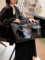 Bolsa de mano Neutral Spice Girl, nueva, de gran capacidad, para viajes diarios, de cuero, estilo punk, con cierre y asa de ala. - details 33
