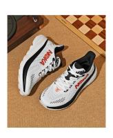Zapatillas de carrera para hombre Transpirables, absorventes de choque, antideslizantes, para carreras al aire libre Zapatos de lujo, zapatos de malla todo terreno - details 4