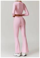 Camiseta de Yoga de Manga Larga Comodidad Deportiva al Aire Libre Secado Rápido Elástico - details 13