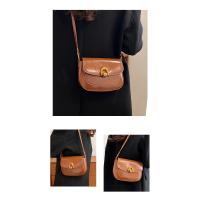 Moda Casual De Gran Capacidad Retro Aceite Cera De Cuero De Un Hombro Pequeño Crossbody Bolso De Las Mujeres - details 4