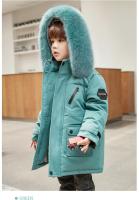 Chaqueta de Plumífero de Pato Blanco para Invierno 2025 Abrigo Exterior Cálido para Niños y Niñas - details 13