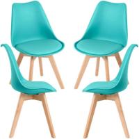 Pack Sillas Comedor - Pack 4 Sillas Synk Basic - Aguamarina - details 0