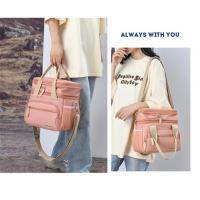Bolsa de almuerzo de doble capa Bolsa de hielo portátil de gran capacidad Bolsa de almuerzo expandible portátil a prueba de fugas Bolsa de picnic - details 22