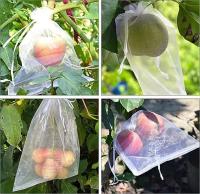 Control de plagas protector de frutas y verduras de uva, fresa, bolsas a prueba de pájaros, fundas de malla, 25/50 UDS. - details 11