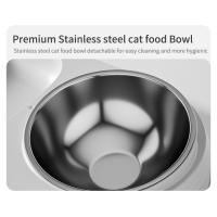 Fontanera de Agua Automática para Gatos 2en1 Dispensador de Comida y Agua Filtrada Recirculante 3L - details 12