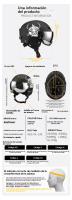 Casco esqui hombre mujer patinete Deportes Equipo Protector - details 2