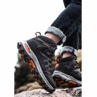 Botas de senderismo impermeables al tobillo para hombre y mujer, zapatos ligeros para exteriores, Trekking, senderos, Armadillo, Montañismo - details 5