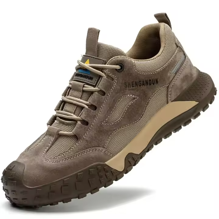 Zapatos de punta de acero para hombre de moda, botas de seguridad antiescaldaduras y calzado protector resistente a pinchazos - 1