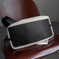 Bolso de Lienzo Minimalista 2025 Ligero, Espacioso, Cierre con Cordón, Diseño Duradero y Elegante para Uso Diario Disponible en Negro o Blanco - details 7