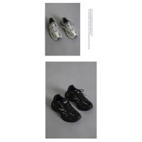 Zapatos Casuales Para Hombre Y Mujer Transversales Respirables Con Suela Gruesa Aumento De Talla Para Correr Al Aire Libre Cuatro Estaciones - details 14