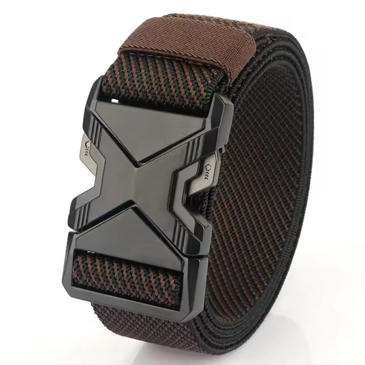 Cinturón Casual de Nylon para Hombres Hecho en China Estilo Plano Ideal para Aventura al Aire Libre y Commuter - 1