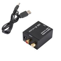 AMPLIFICADOR DE POTENCIA DE Audio, convertidor de Audio Digital a analógico, decodificador óptico/Coaxial SPDIF para amplificador ATV DAC, señal analógica estéreo - details 2