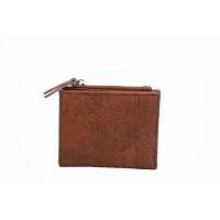 Cartera para mujer emed con flores y hojas, monedero, cartera corta para mujer, mochila de lujo de alta gama - details 0