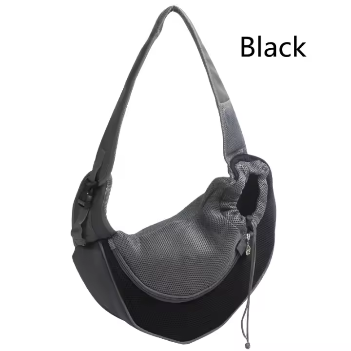 Bolso de hombro para mascotas, bolsa de viaje para perros, de malla Oxford, cómodo, S/L - 1