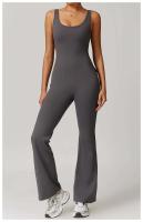 Conjunto de Yoga Ouwu Mono Deportivo para Mujeres Ropa de Gimnasio de Bolso Trasero Moda Deportiva - details 6