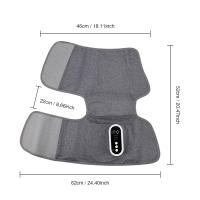 Masajeador eléctrico de piernas, bolsa de aire para amasar muslo, presión de aire de pantorrilla, relajación muscular, alivio de la fatiga de las piernas, promueve la circulación sanguínea - details 7