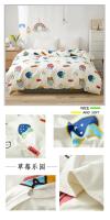 Juego de Ropa de Cama de Lujo con Funda de Edredón de Dibujos Animados Lindos para el Hogar Doble Set de Tela para Cama - details 3