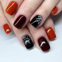 Uñas postizas brillantes de Halloween, encantadoras, cómodas de llevar, manicura, ropa de actuación en escenario - details 5
