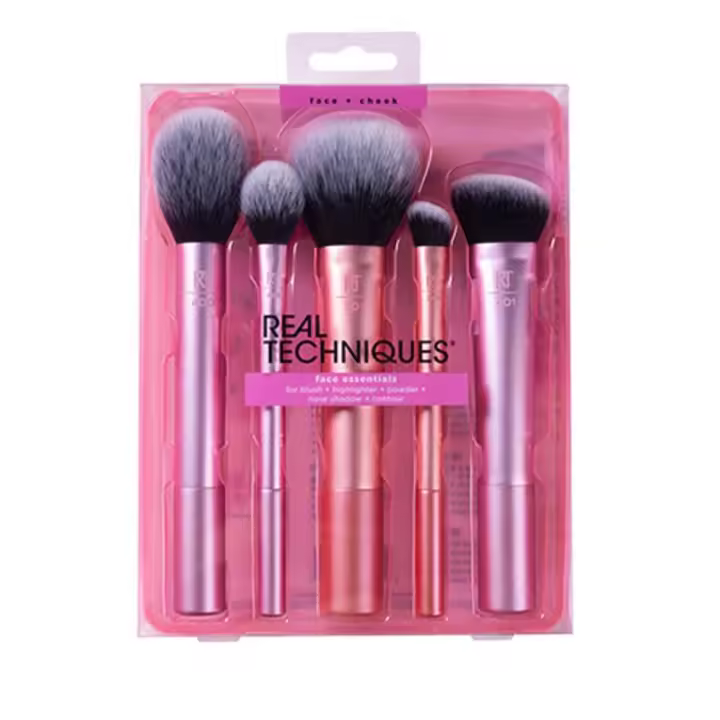 Set De Brochas De Maquillaje Ecológicas Herramienta De Pincel Para Blush Material De Cabello De Zorro Y Mano De Cuerno - 1