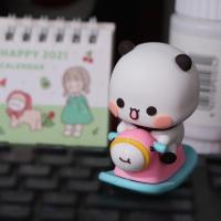 Figura de Anime Bubu Dudu Panda Bear Figura Panda Bear Panda Bubu Dudu Figura Muñeca Coleccionable Panda de dibujos animados Bubu Bear Modelo de juguete - details 10