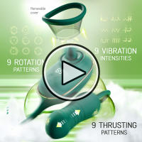 Vibrador 3 en 1 para lamer al vacío para mujer, masajeador de punto G, estimulador de clítoris, succionador de pezón, consolador de empuje, Juguetes sexuales para adultos - details 0