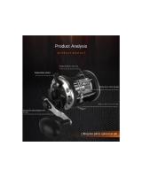 OKUMA-ancla clásica XP 202La XP 452La, pesca en alta mar sobre carrete de hielo - details 5