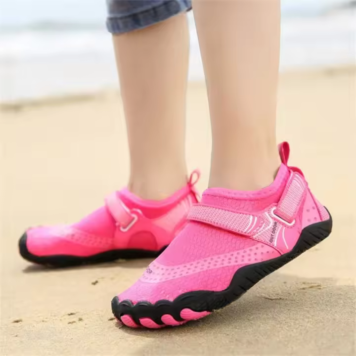 Zapatos Acuáticos Para Niños, Zapatillas De Agua Descalzas Con Cinco Dedos Para Playa Y Verano, Zapatillas De Deporte Ligeras Antideslizantes Para Nadar En La Playa Y Río - 1