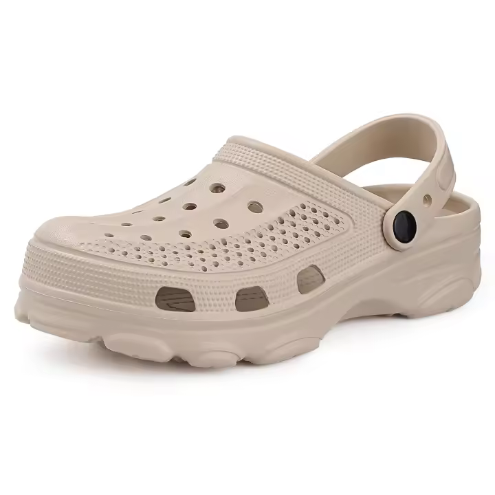 Zapatillas de Jardín Transpirables para Hombres Comwarm Calzado de Playa Antideslizante Cómodo para Interiores y Exteriores - 1