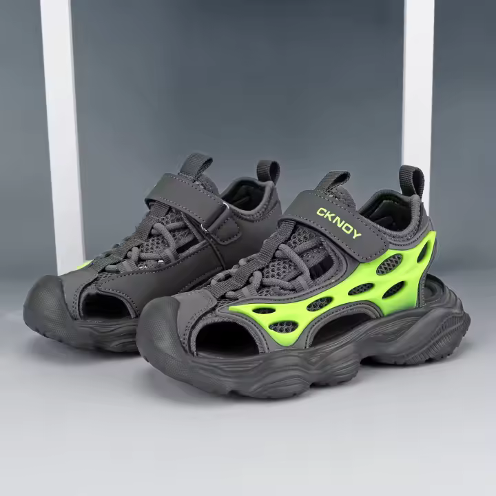 Sandalias de Moda Casual para Niños CKNOY Suela Suave Antideslizante para Deportes de Playa - 1
