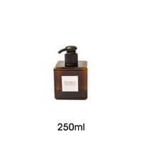 Botellas de Plástico Vacías para Bomba Transparentes Cuadradas Recargables con Líquido para Loción 250ml/450ml/650ml - details 13
