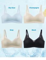 Top Deportivo para Mujer Sujetador sin Costuras de Nylon Cierre Delantero - details 1