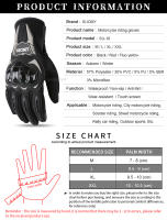 SUOMY-Guantes impermeables de invierno para hombre y mujer, manoplas de Moto, Motocross, motociclista, pantalla táctil, equipo de M-XXL - details 1