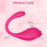 Leten Vibrador Controlado por Aplicación Diversión Intima para Mujeres con 2 Motores - details 9